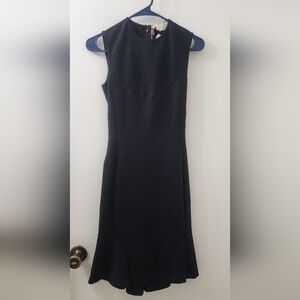 New Stella McCartney Classic Black Sleeveless Sheath Dress, Size 38.